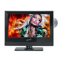 Supersonic 13" WIDESCREEN LED HDTV WITH BUILT-IN DVD PLAYER